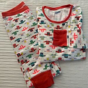 Old Navy adult Pajama Set - Red and White